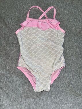 Floatimini Pink Shimmer Girls One-Piece Swimsuit